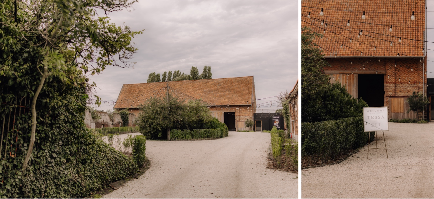 Landelijk huwelijk bij vierkantshoeve Bar Silo - Locatiefoto van Bar Silo te Ledegem