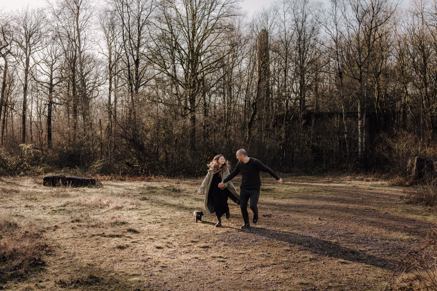 Avontuurlijke fotoshoot bij Fondry des Chiens