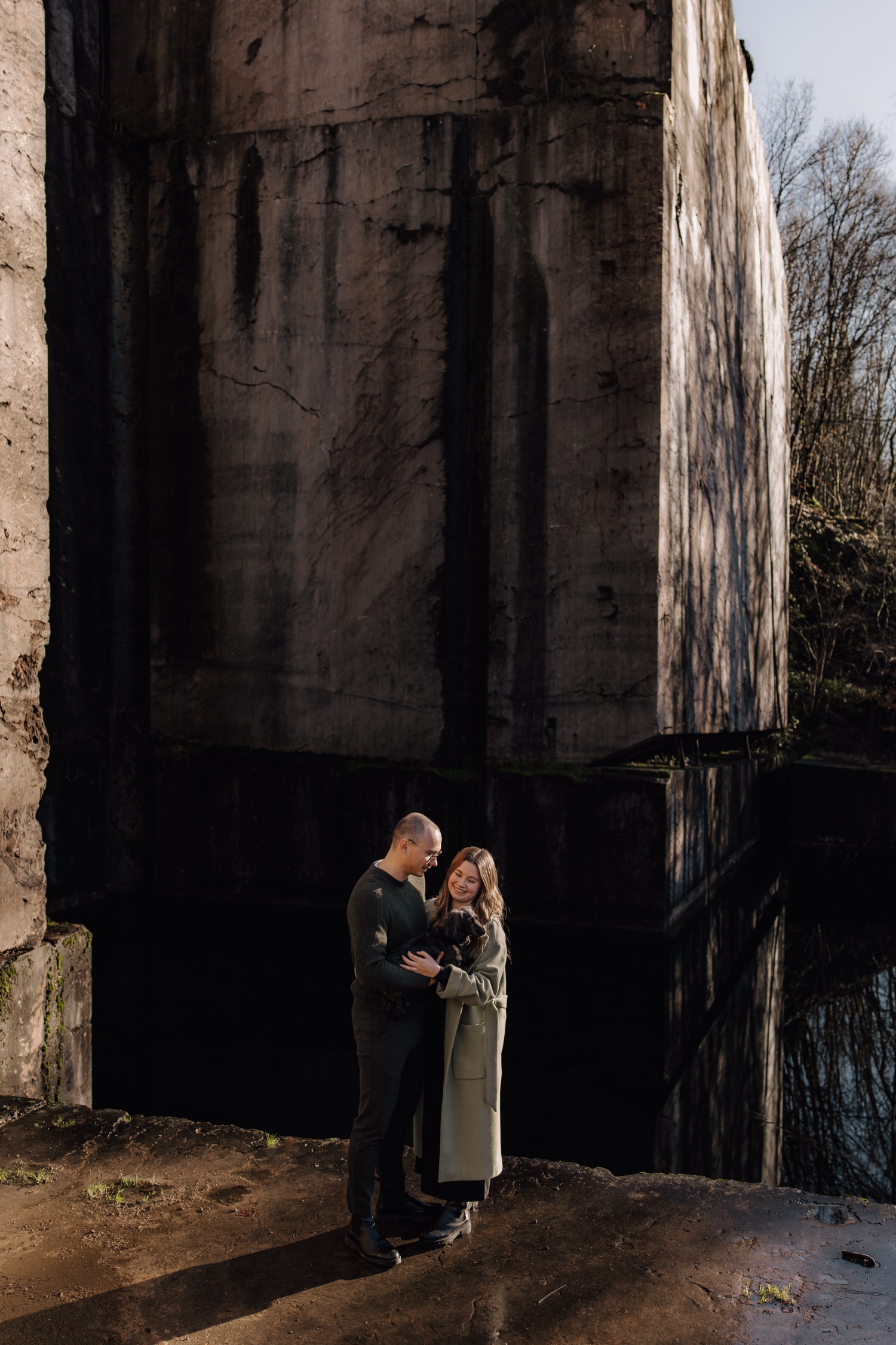 Avontuurlijke fotoshoot bij Fondry des Chiens